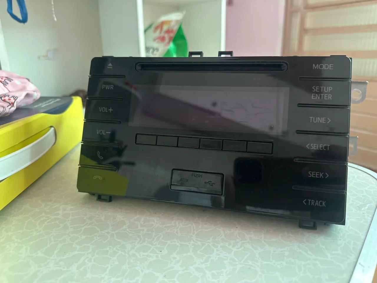 Som rádio Corolla original 