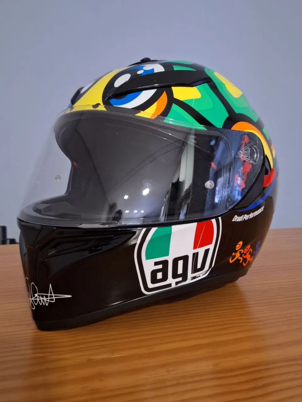 Capacete Agv K3 Sv Turtle N° 59/60 - Foto 3
