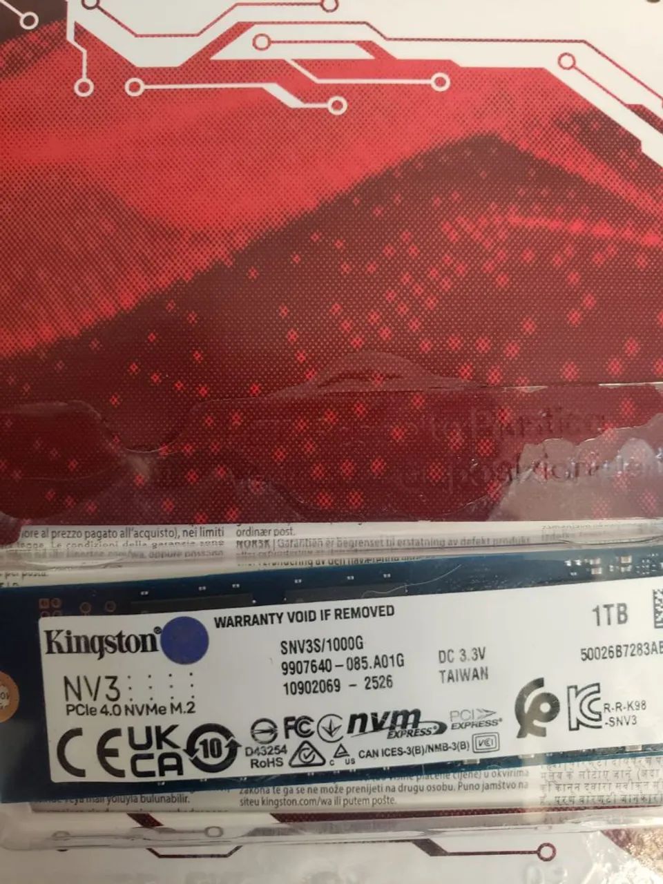 SSD M2 NVMe Kingston 1 Tb - Foto 2