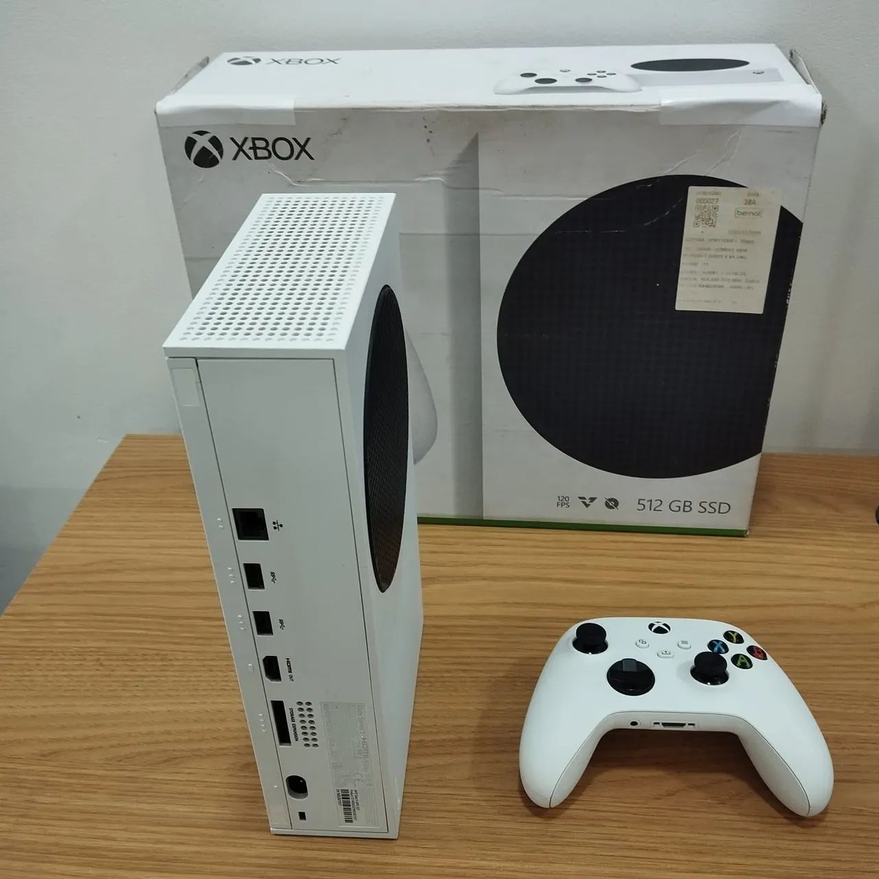 XBOX SÉRIES S SUPER ZERO COMPLETO  - Foto 4