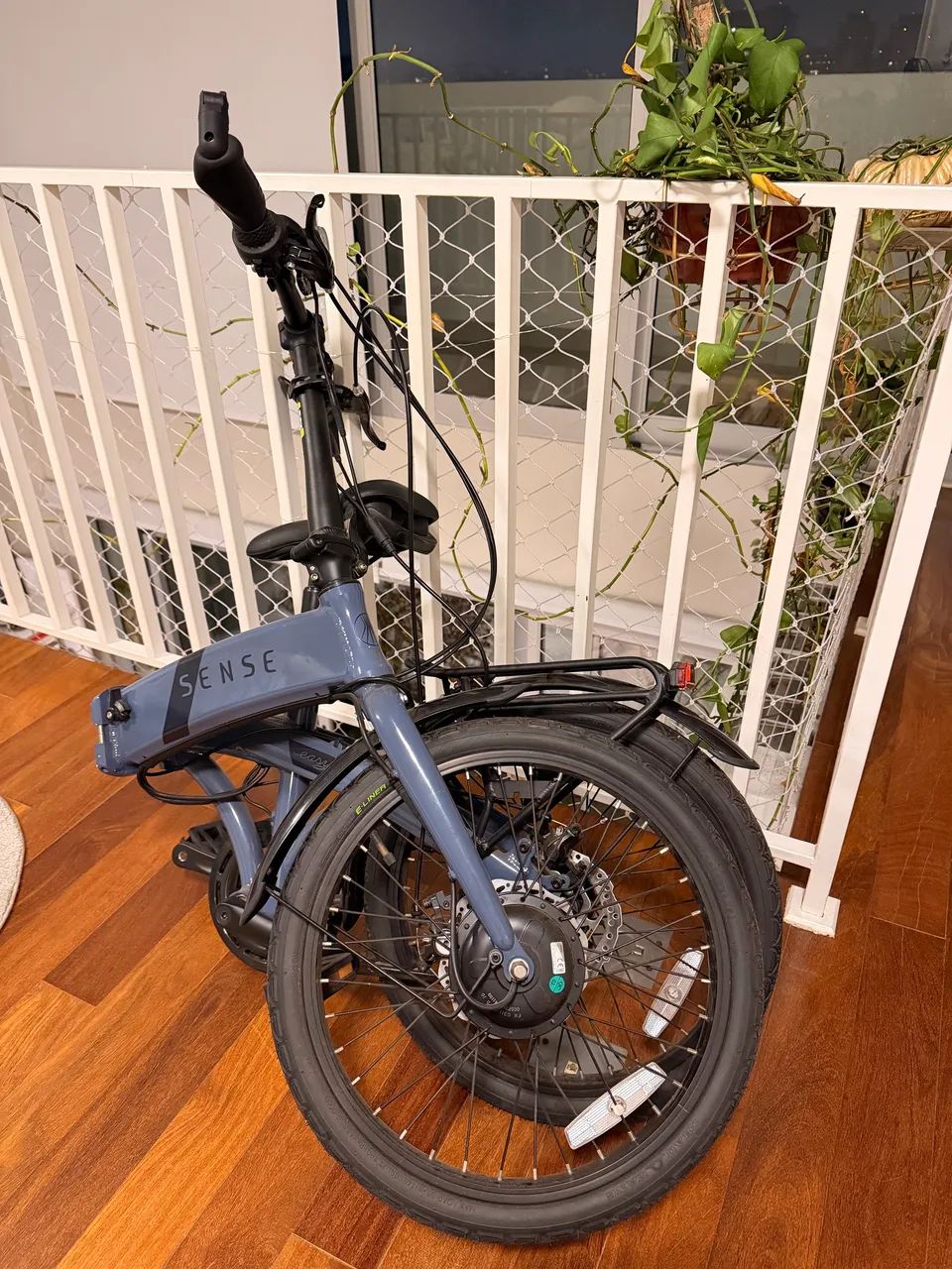 Bicicleta elétrica Sense Easy 2022 Azul - Foto 3