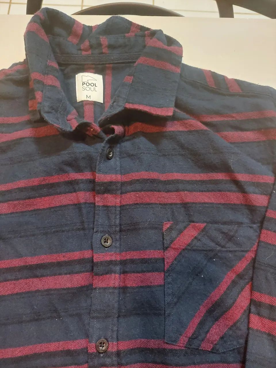 CAMISA POOL DE MANGA LONGA SOUL LISTRADA!!!!! - Foto 2