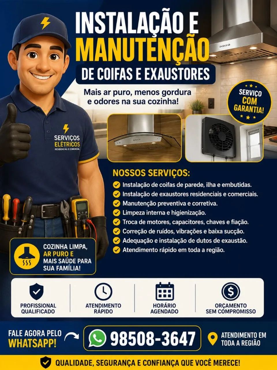 Coifas e Exaustores 