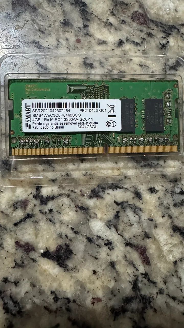 Memória  DDR4 16GB 3200 