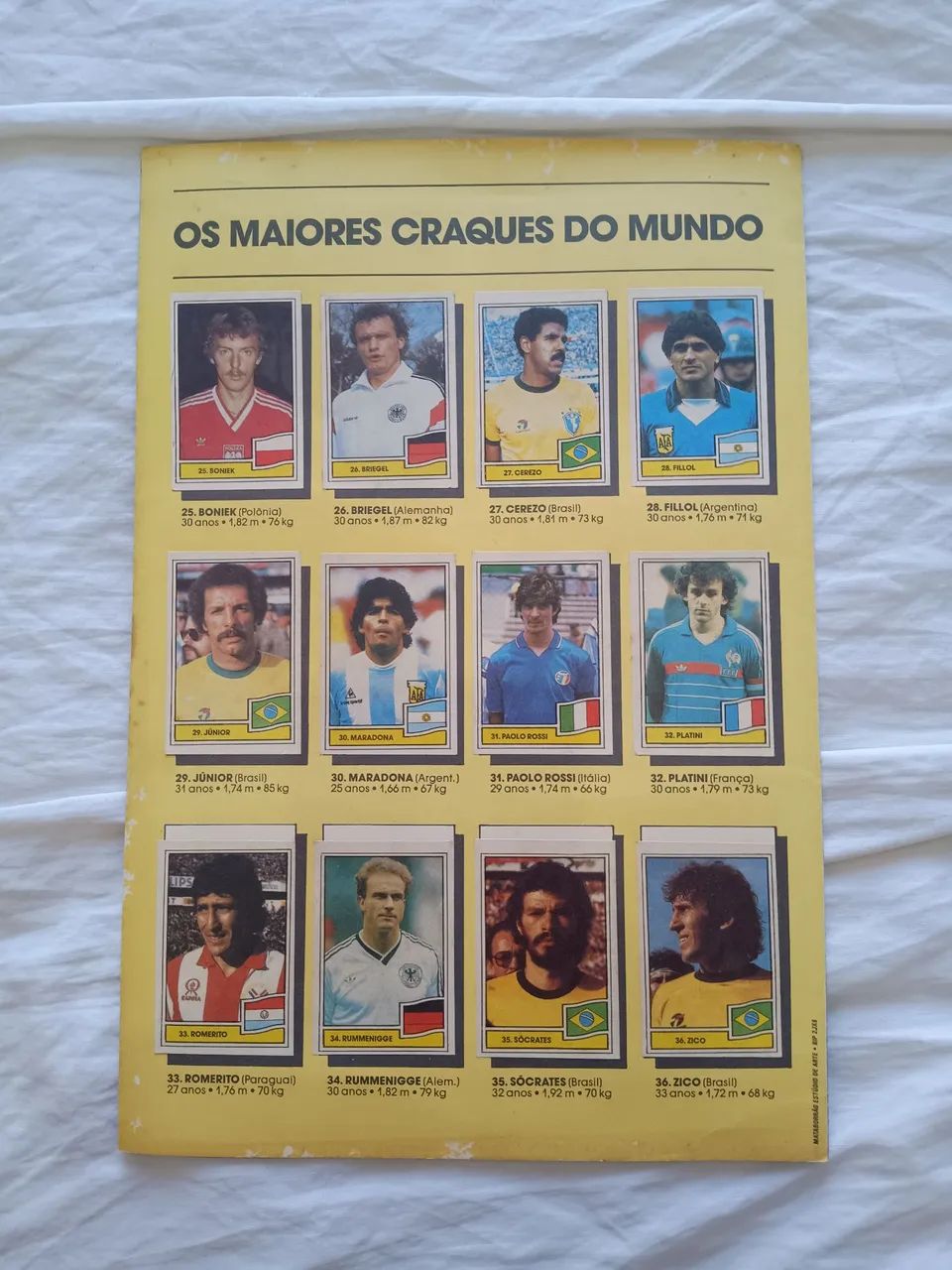 Álbum Game Card Copa do Mundo 1986 Multi Editora  - Foto 4