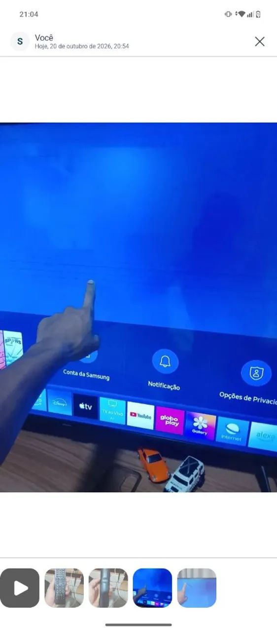 Vende-se tv smart 4k 50 polegadas Samsung  - Foto 5