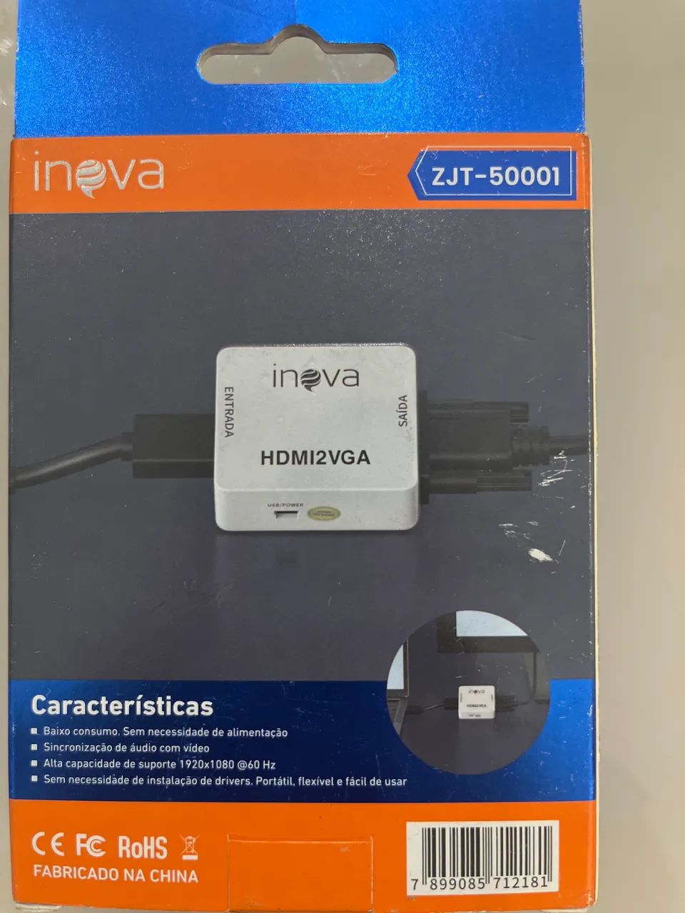 Conversor de Vídeo HD HDMI2VGA - Foto 2