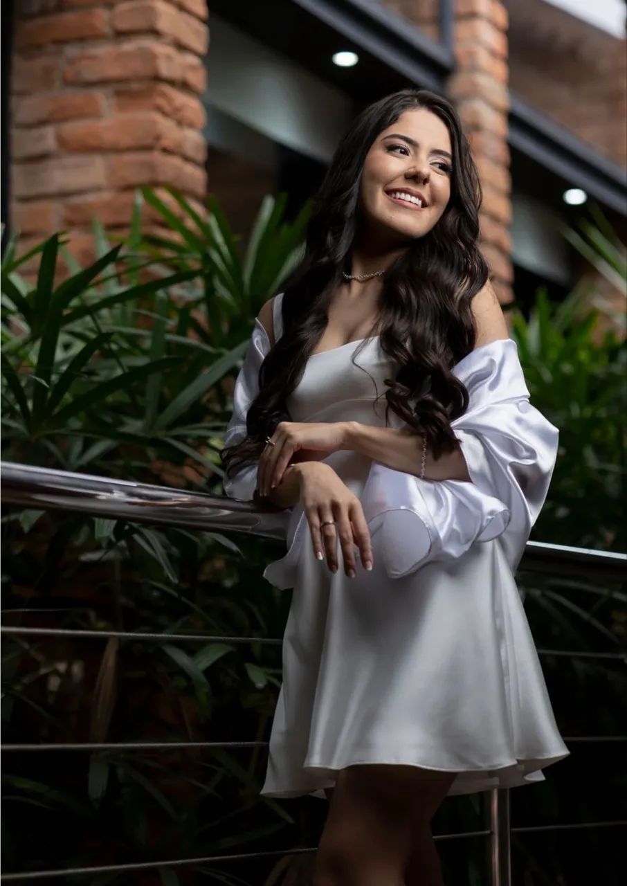 VESTIDO BRANCO ZARA PERFEITO