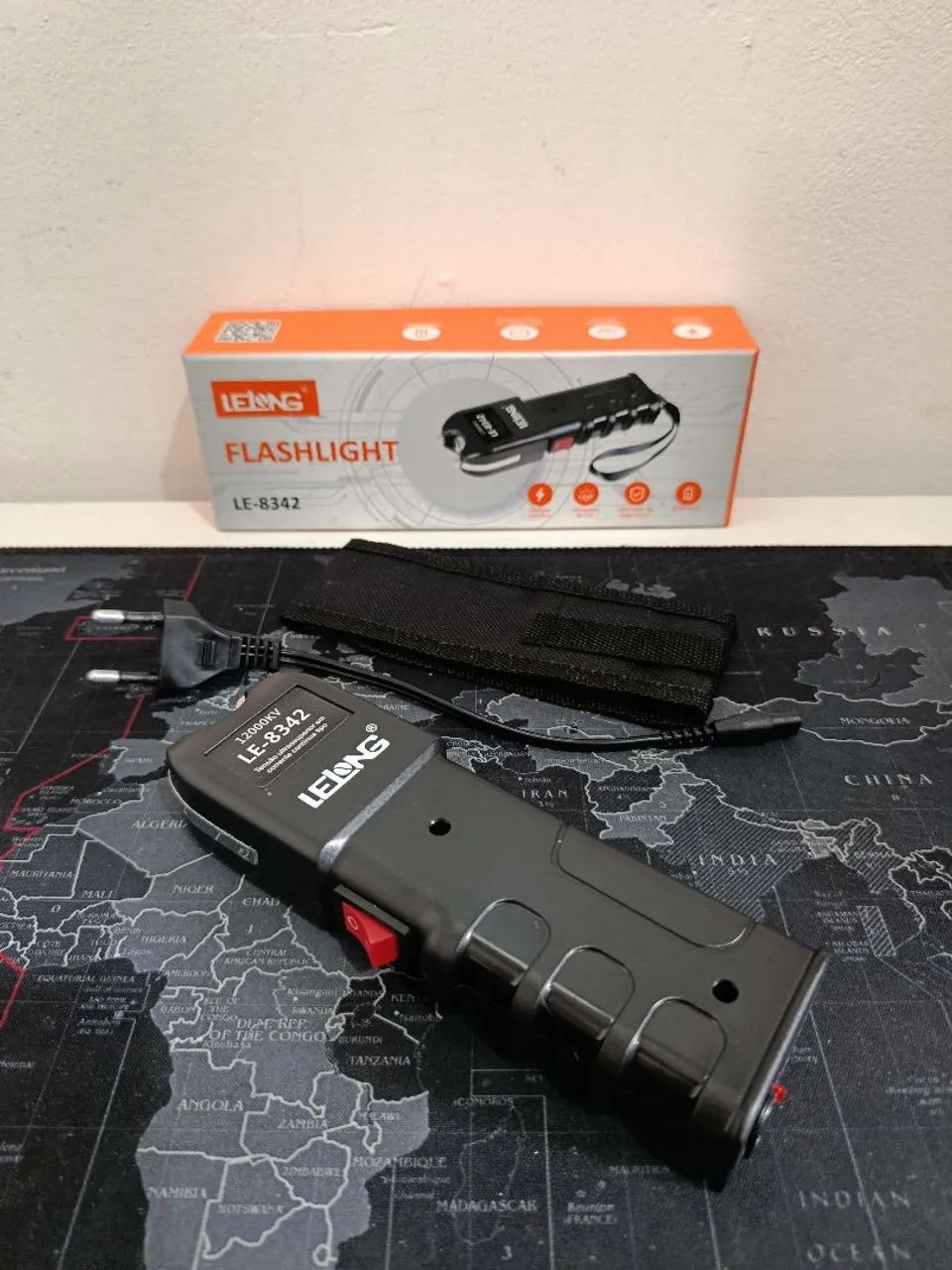 Lanterna flash light lelong 12.000kv / MEGA PROMOÇÃO  - Foto 2
