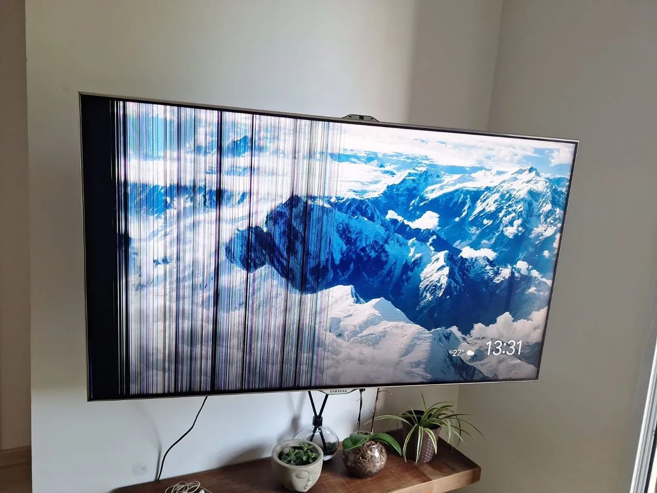 Tv Samsung 46" para retirada de peça - Foto 2