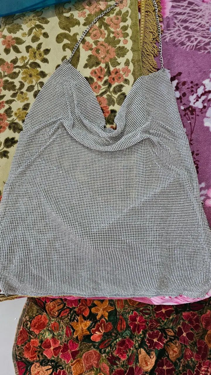 Vestido de malha de strass - Foto 4