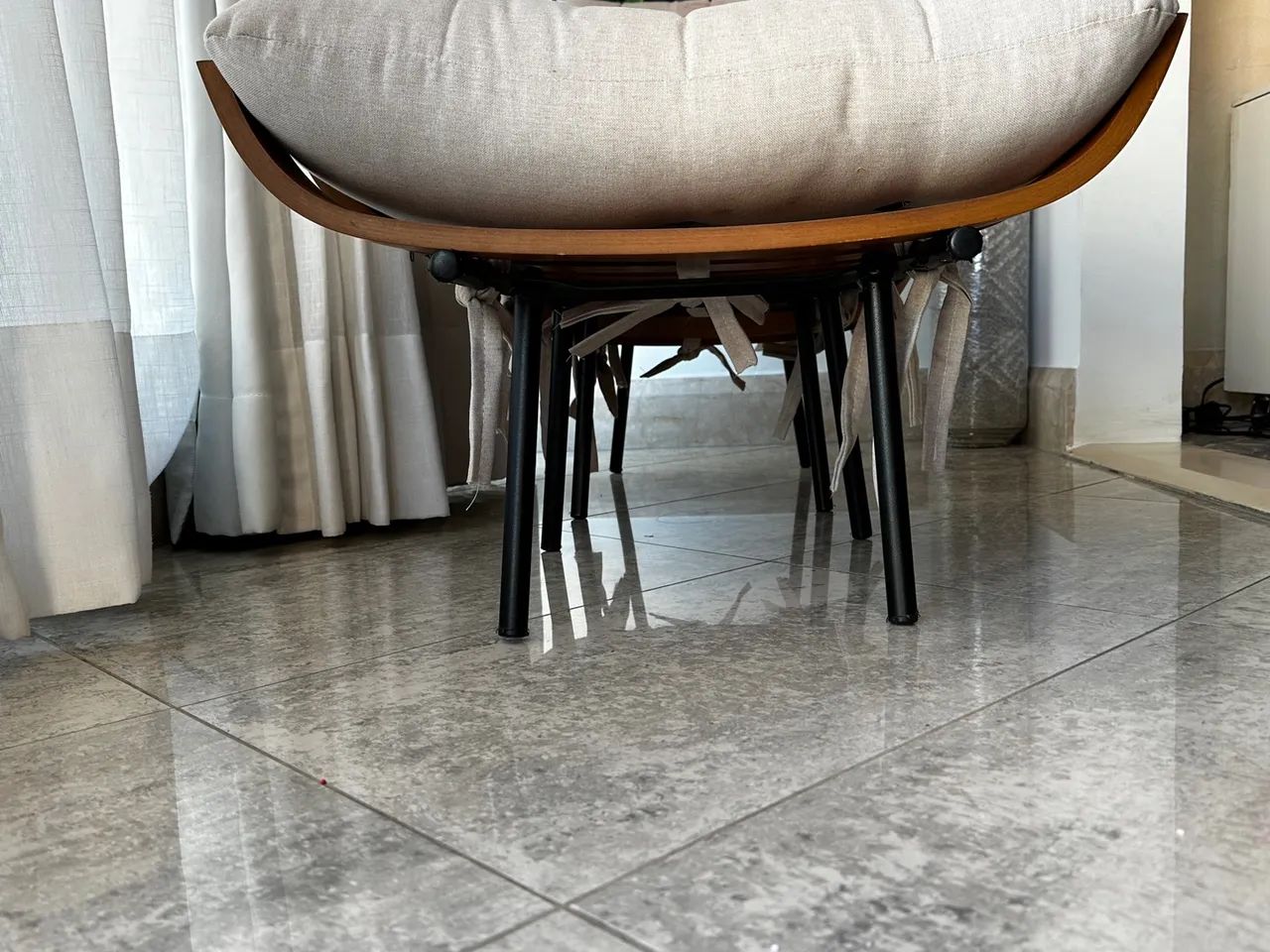 Poltrona costela de Adão com puff - Foto 3