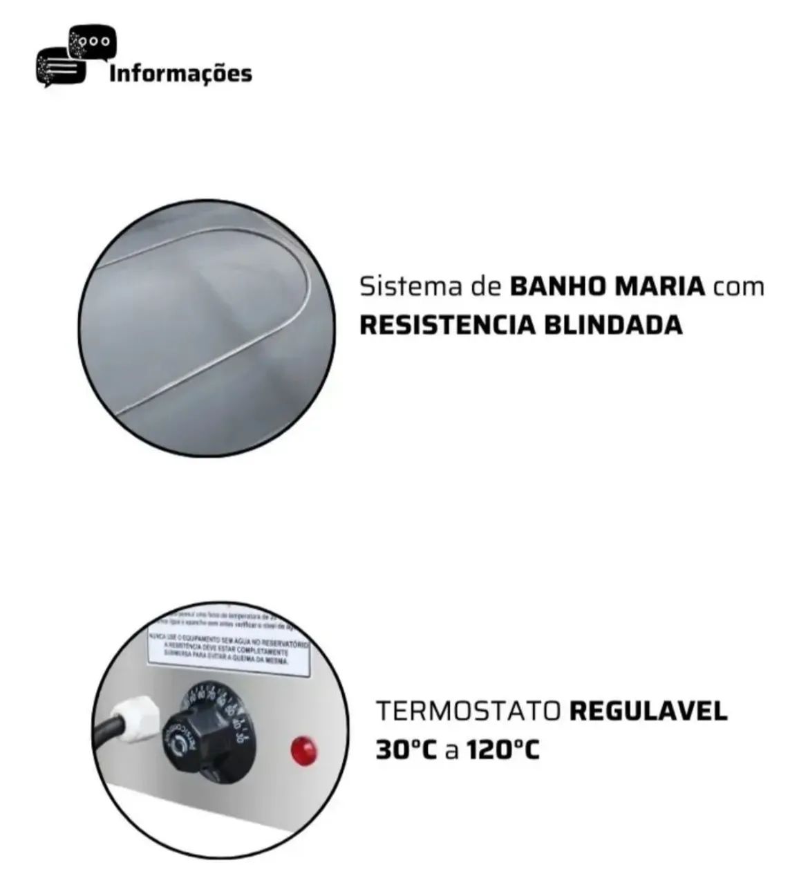 Buffet balcão térmico 6 cubas SPOLU - Foto 4