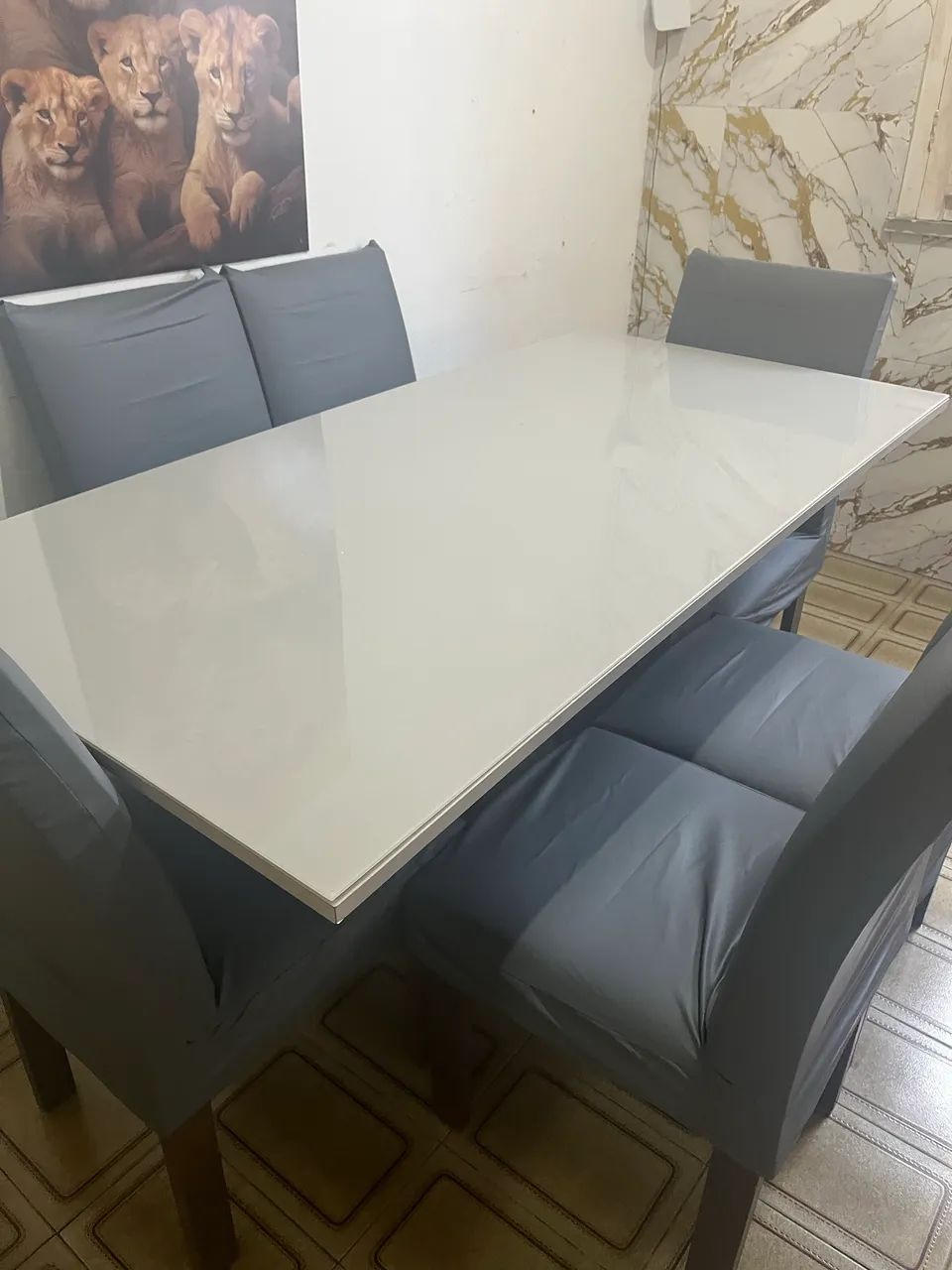Vende-se Mesa de 6 cadeiras - Foto 3