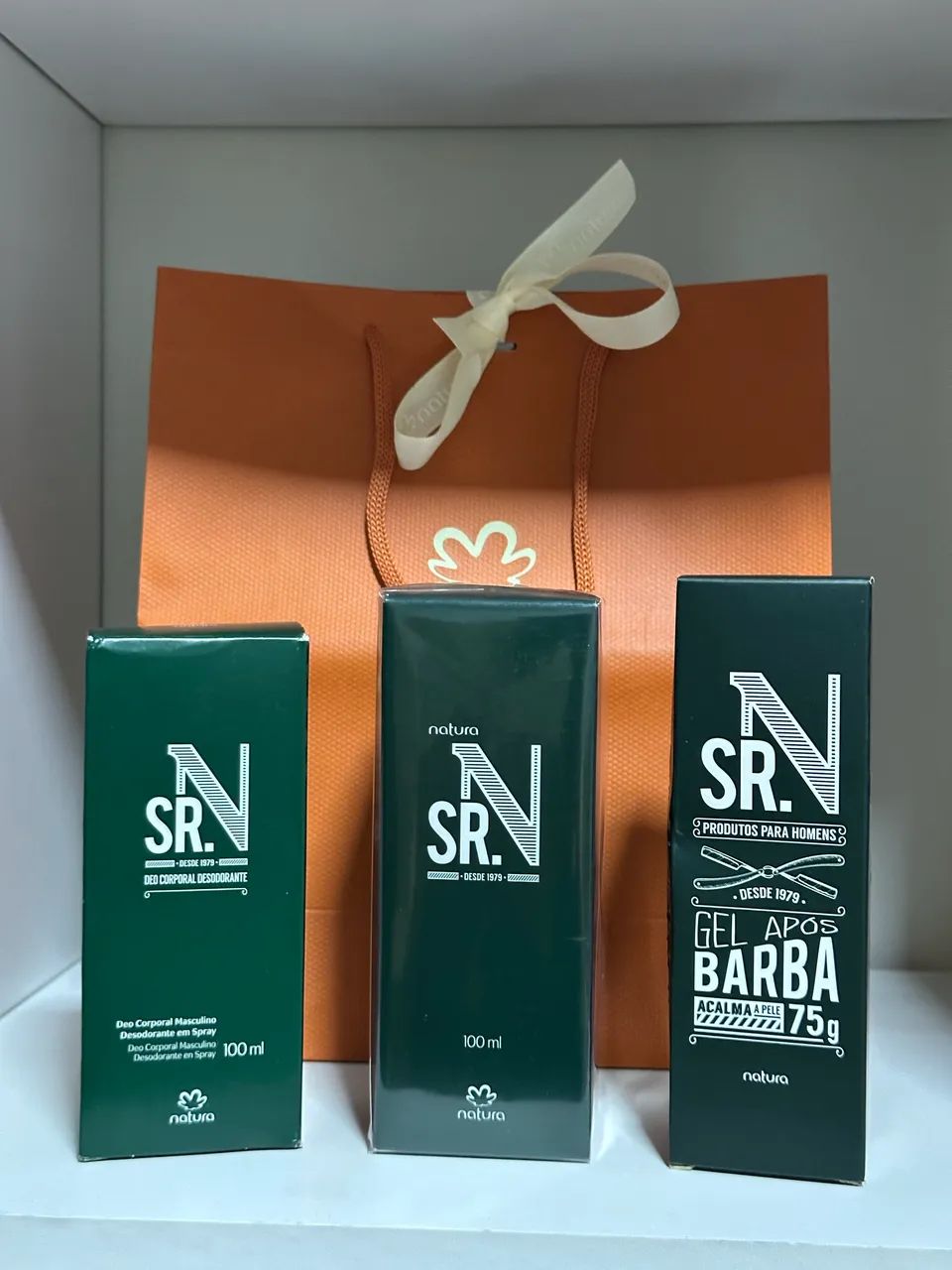 Kit SR N de natura perfumaria masculina