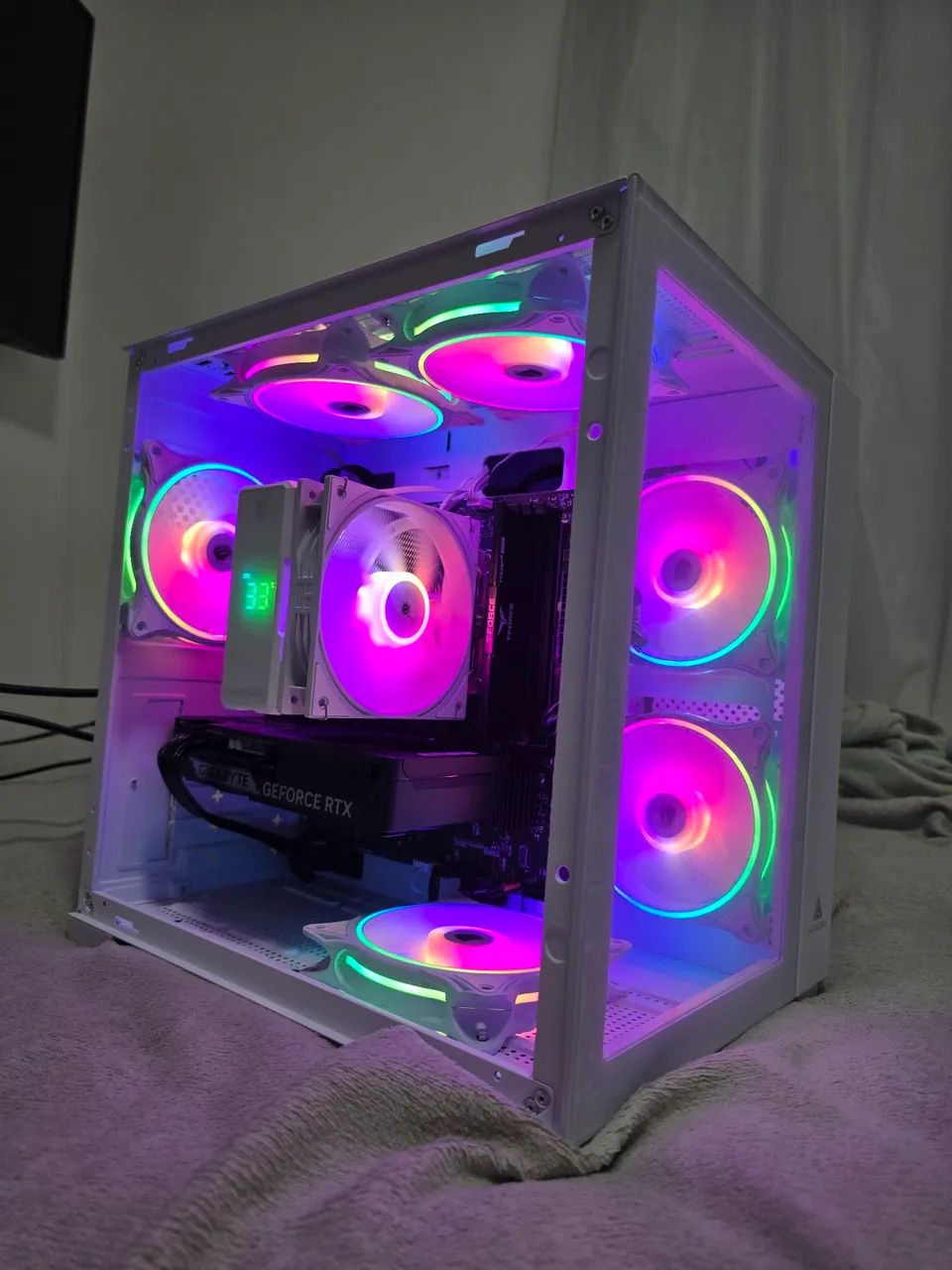 PC GAMER DDR5 RTX 5060, i5 14400, 1TB NVME, 16GB (GARANTIA + NF)