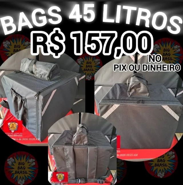 BAG ENTREGADOR COMPLETA - GOIÂNIA  - Foto 3