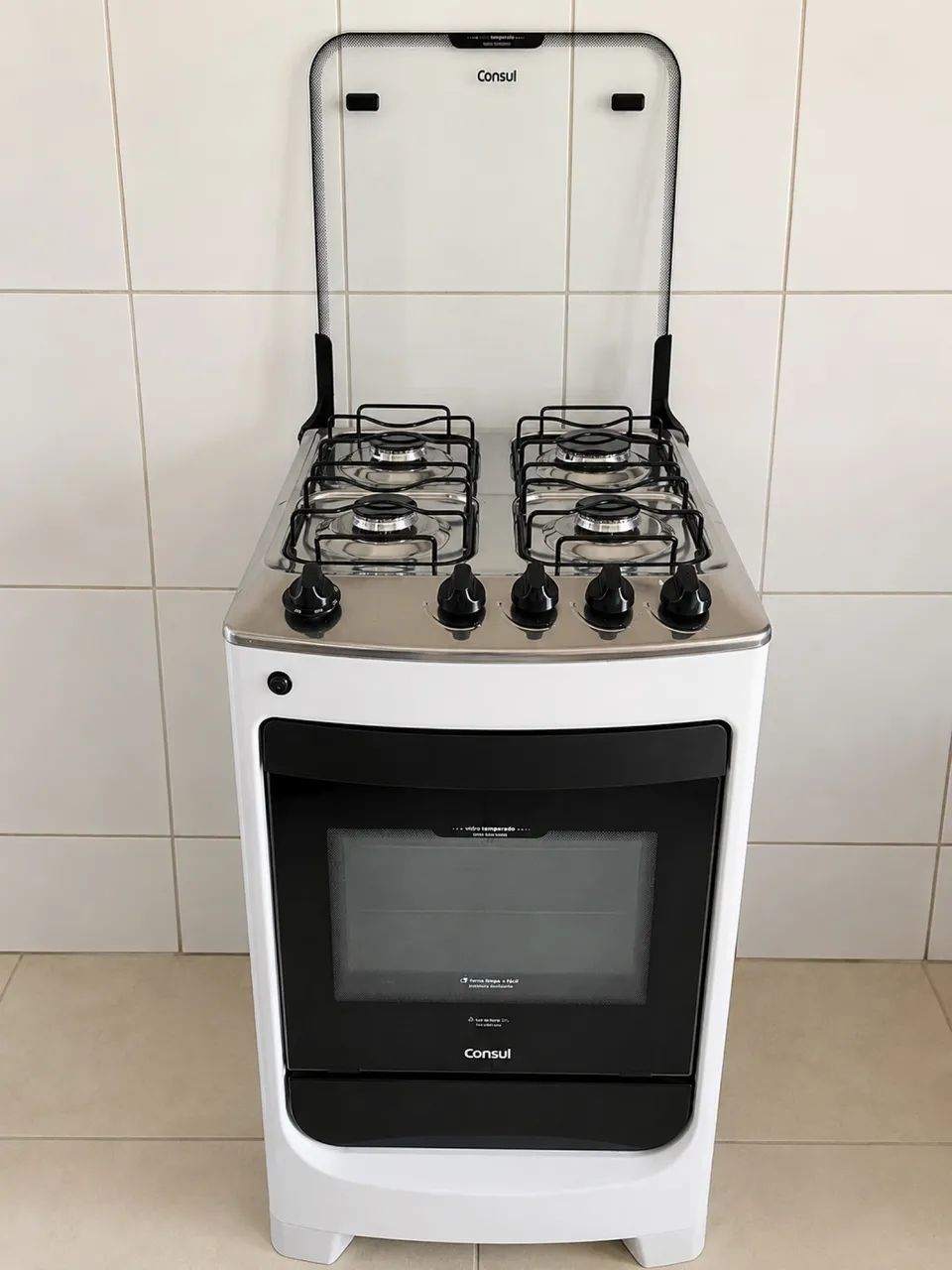 Fogão cônsul, automático com botijaode gás 