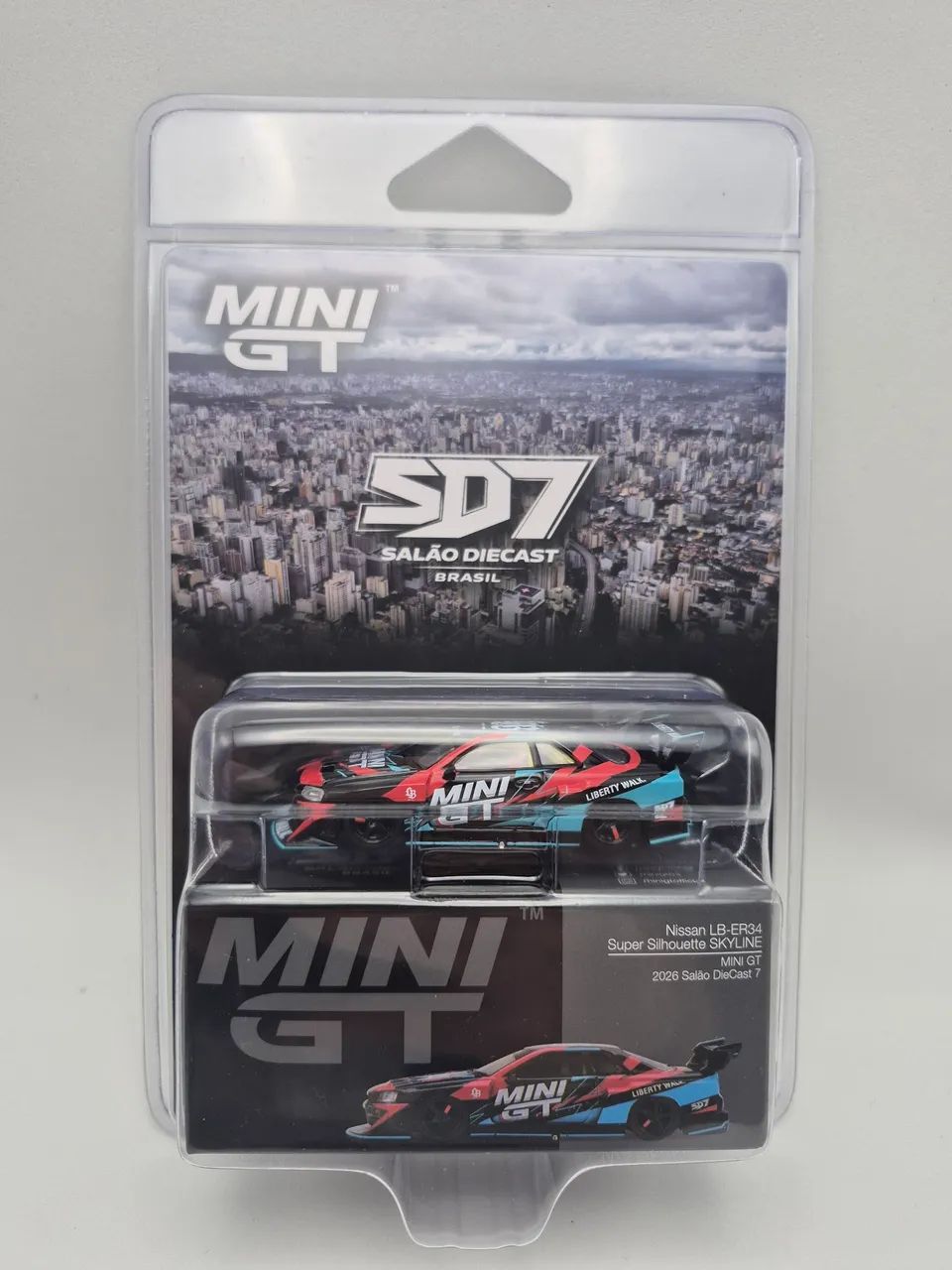 Combo Salão Diecast 7 - D-Model Mercedes 190E + Kit evento  - Foto 3