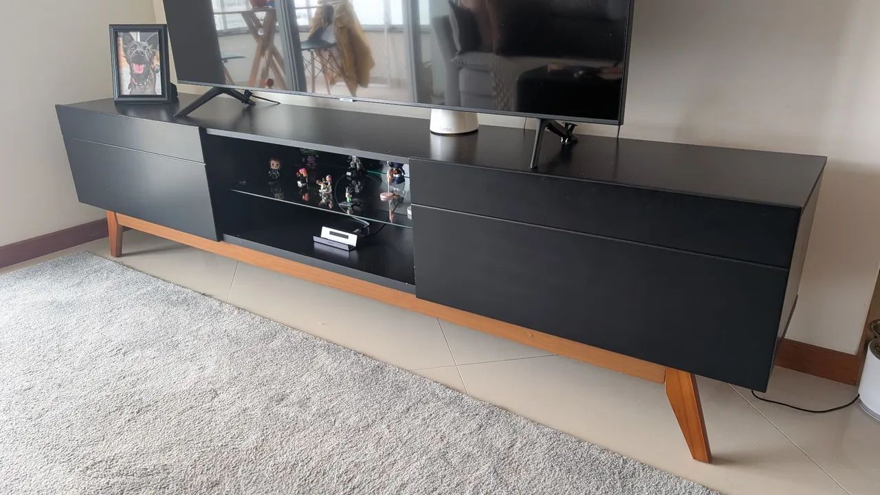 Rack Preto TV