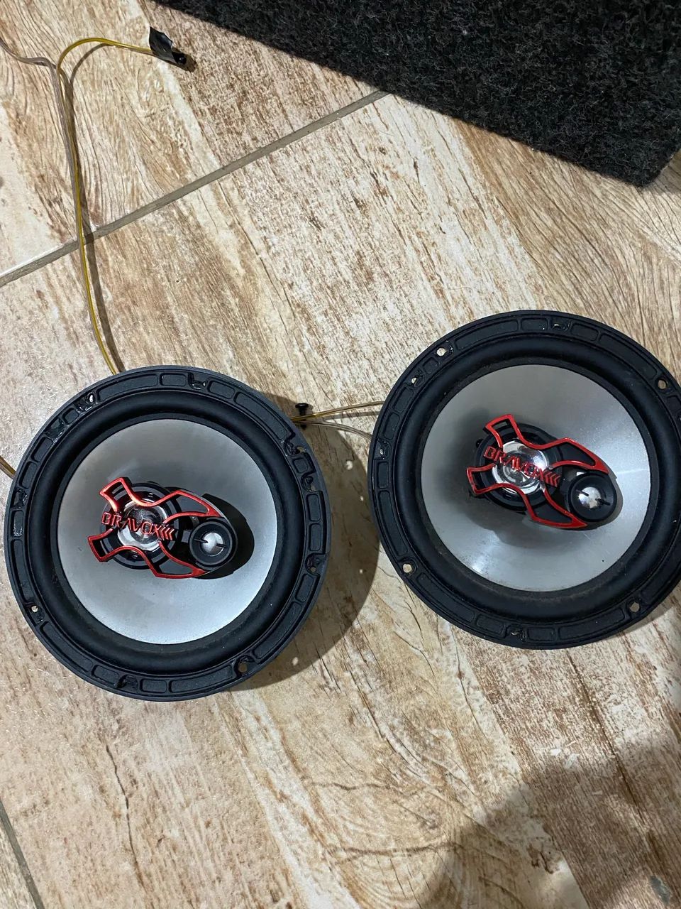 par de auto falante de 6 polegadas 