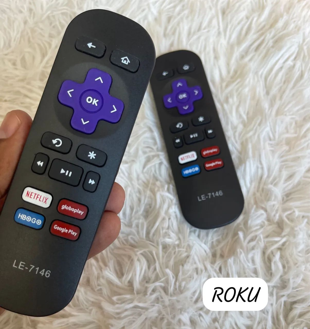 Controle receptor ROku