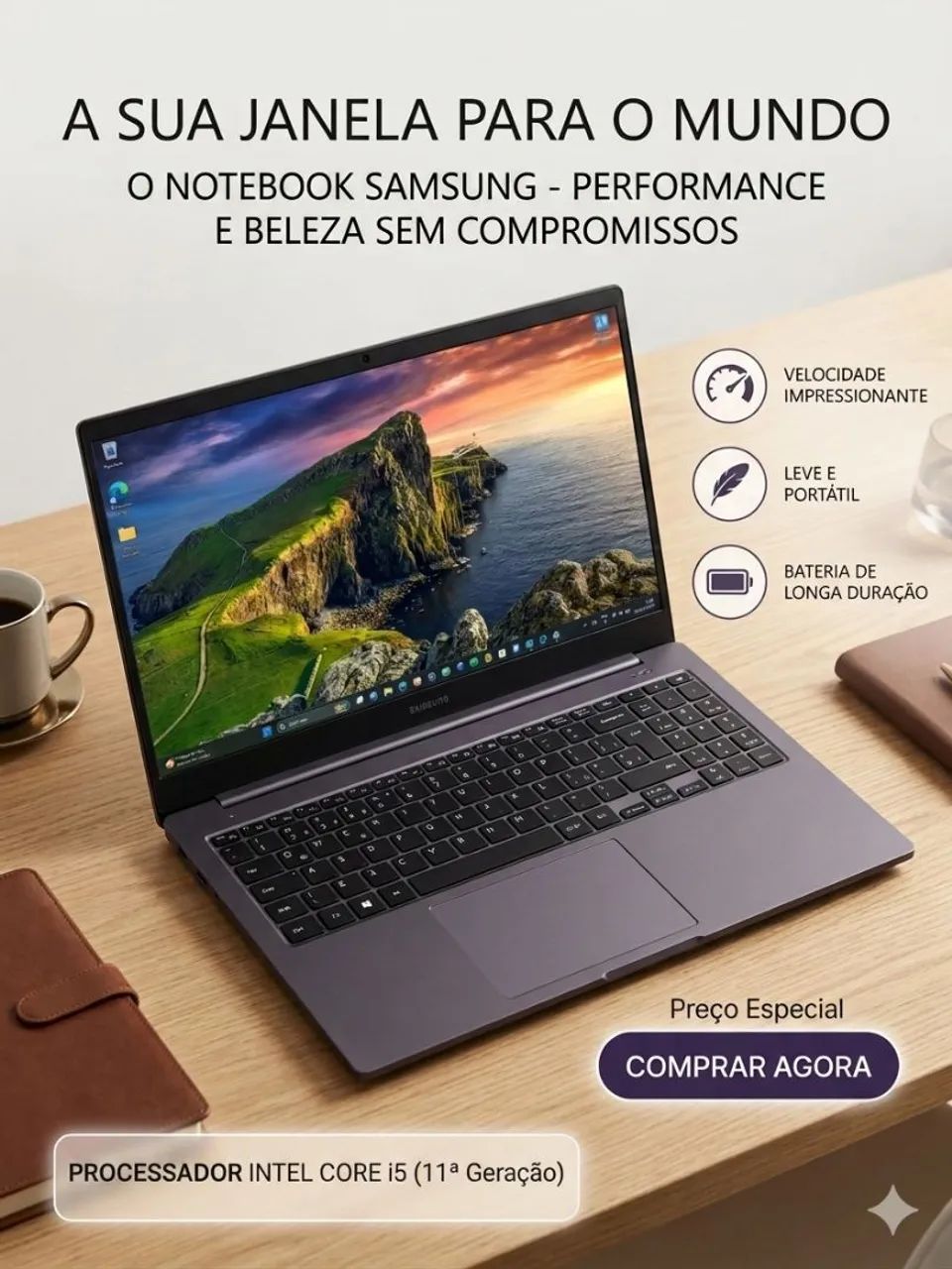 Notebook Samsung 550XDA 