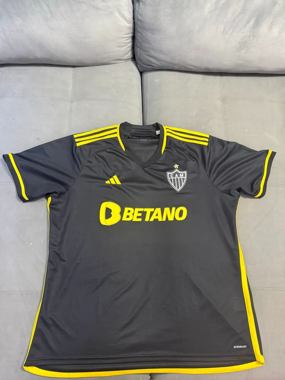 Camisa Atlético Mineiro preta 2XG