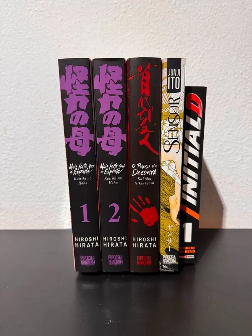 Mangás - Pipoca e Nanquim + Initial D