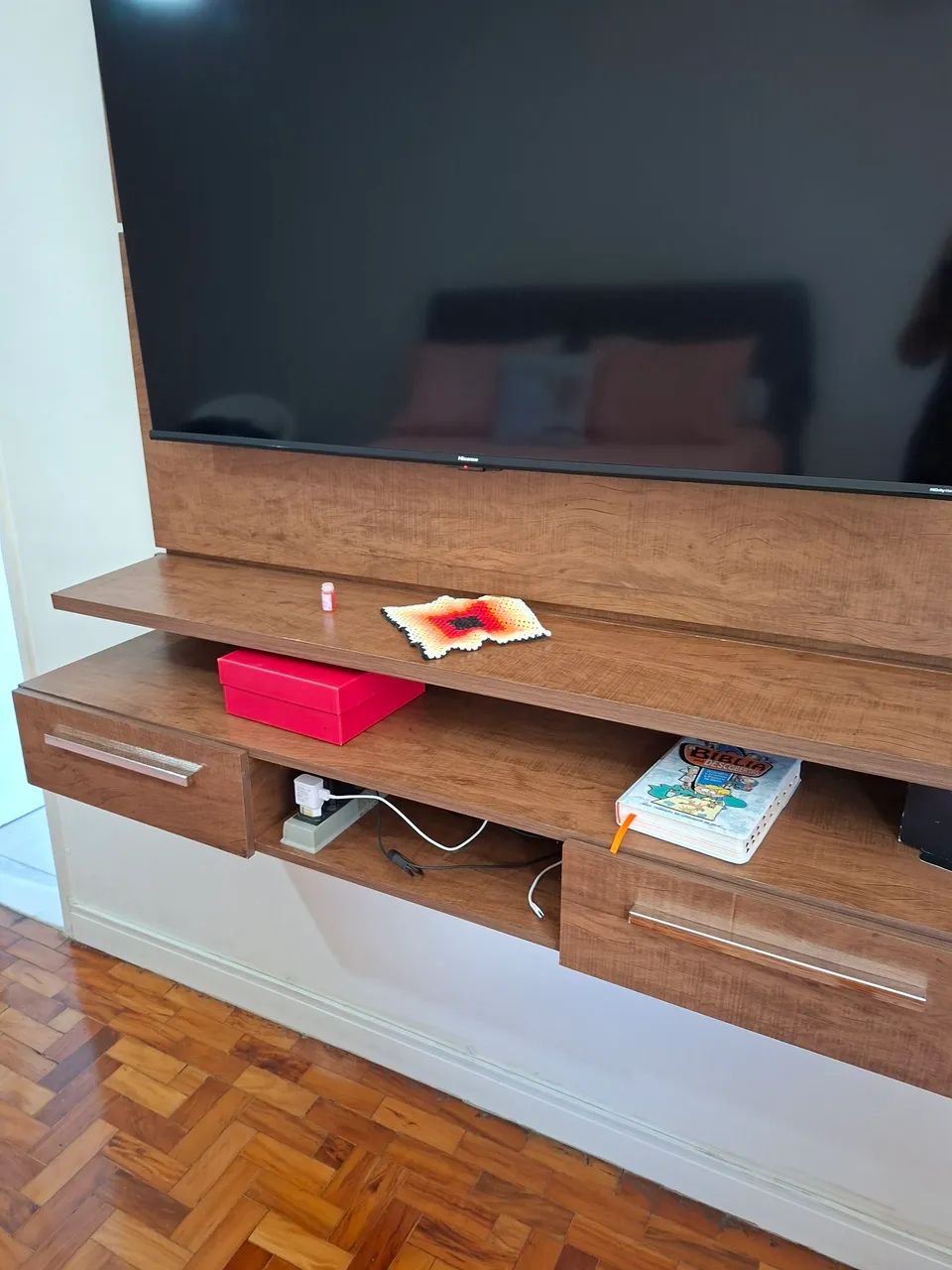 Painel 100% mdf tv 55 polegadas  - Foto 2