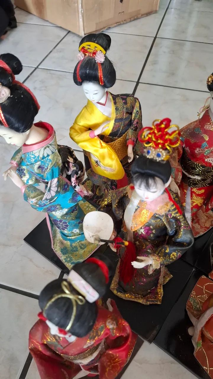 Bonecas Gueixas Oriental - Foto 3