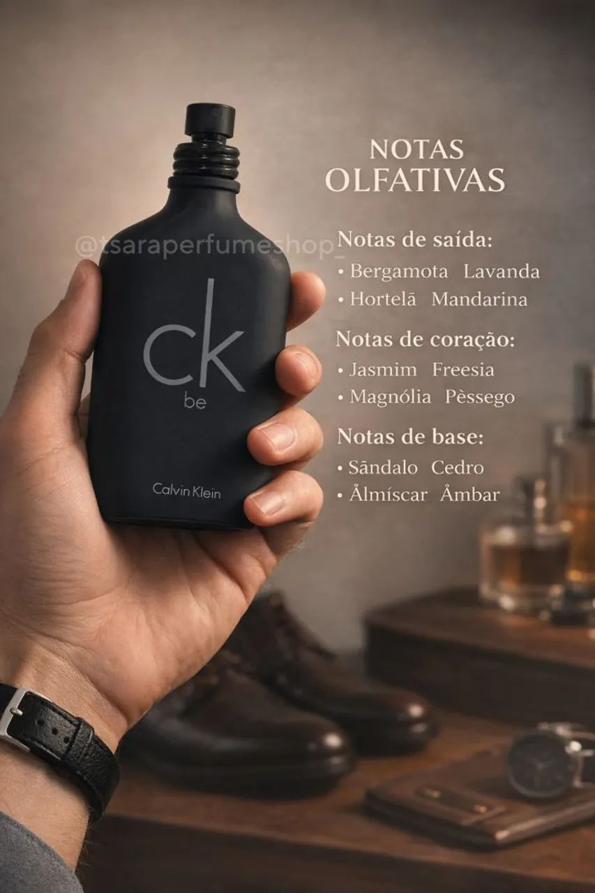 CK be - Calvin Klein - TESTER ( caixa branca). - Foto 2