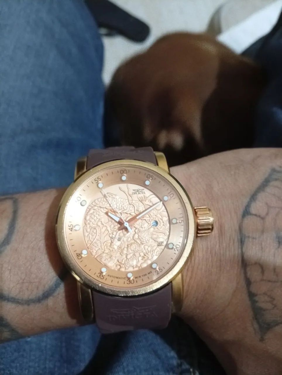 Relógio Yakuza invicta rose - Foto 3