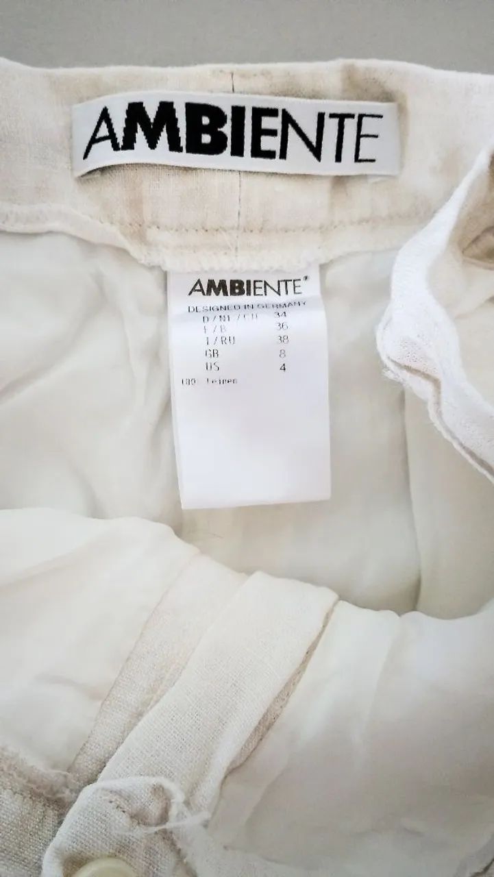 Calça branca marca AMBIENTE - Foto 2