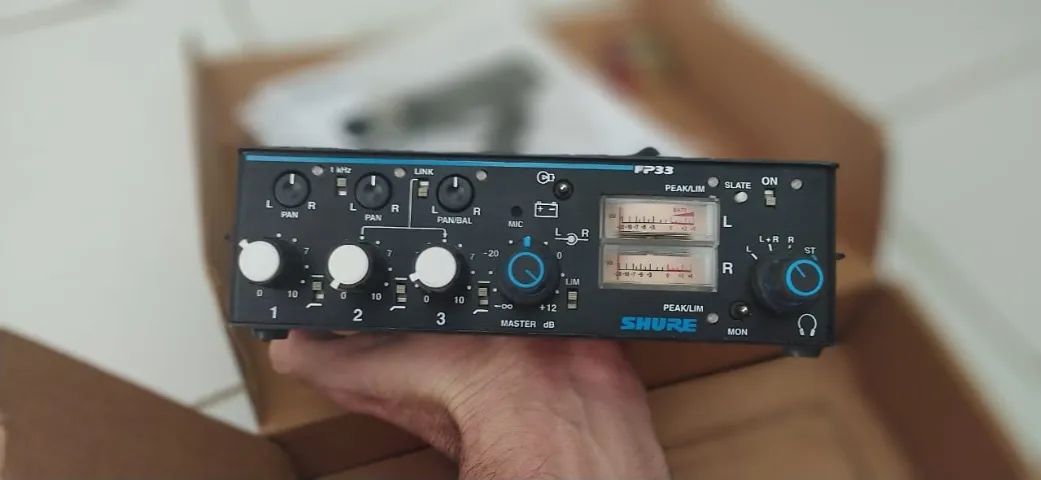 Mixer Shure Fp33 Seminovo - Equipamentos e Acessórios de Som