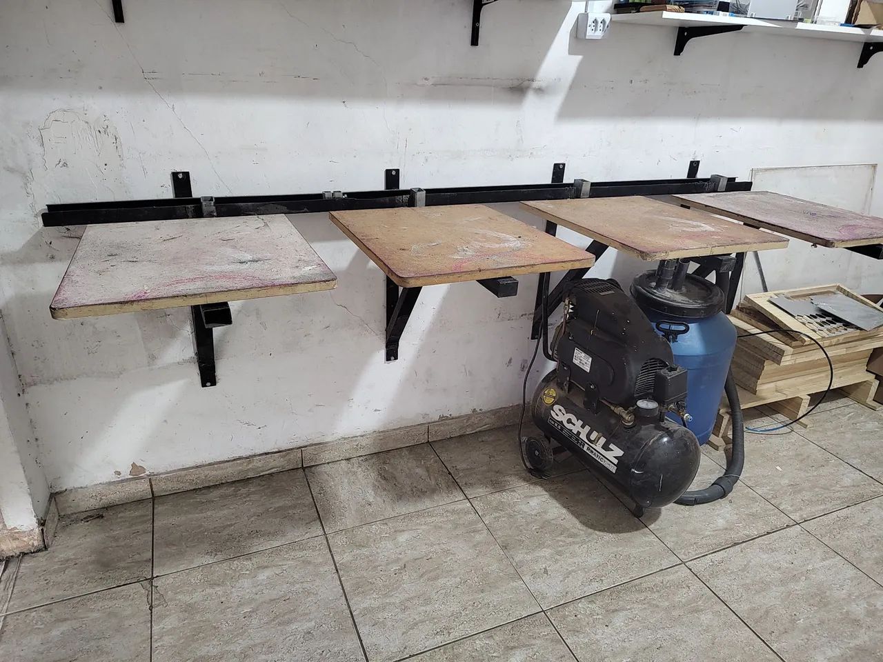 Berço serigrafia - 4 estações 422081614128107524