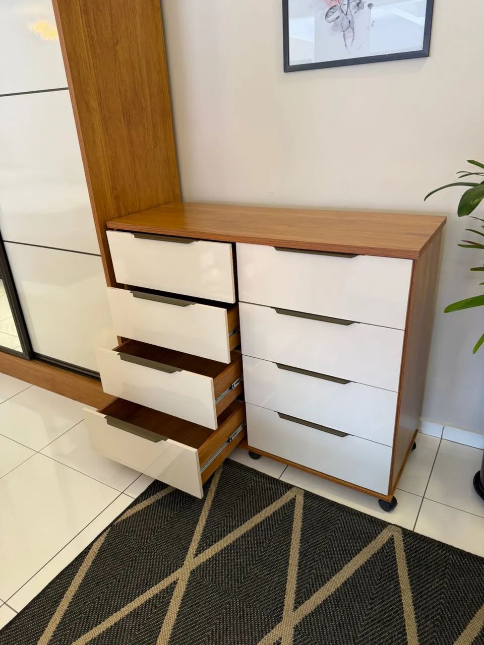 Cômoda 8 gavetas MDF NOVA - Entregamos!  - Foto 2