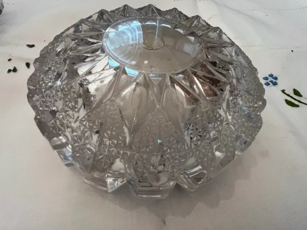  Cinzeiro de Cristal Bohemia ricamente trabalhado - Foto 3