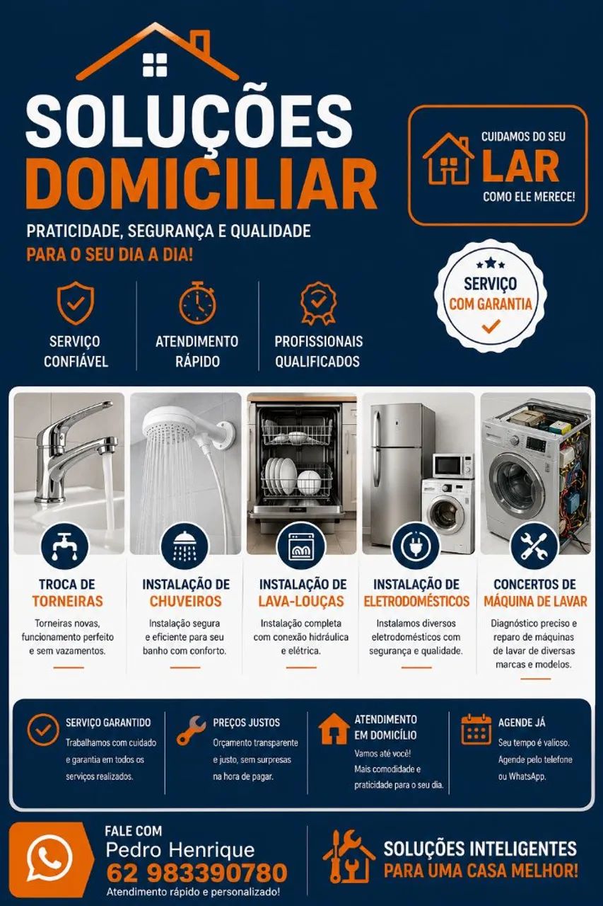 Serviços domiciliar 
