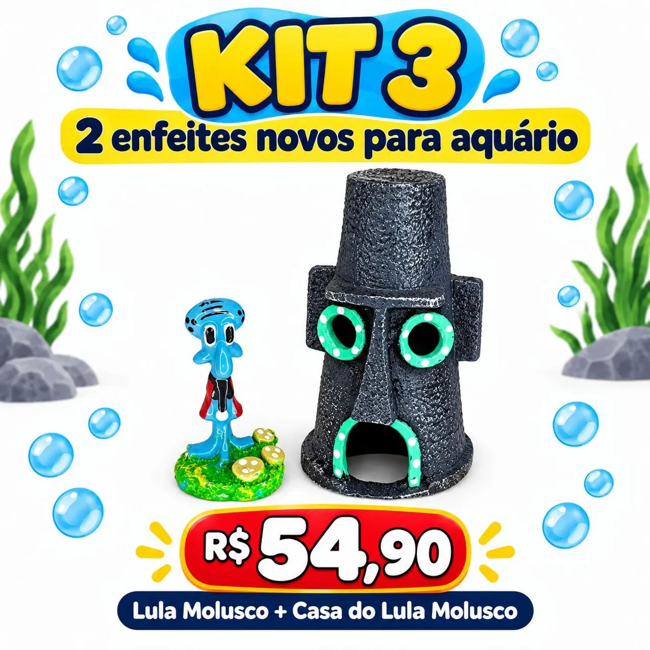 Enfeites de aquário - Foto 2