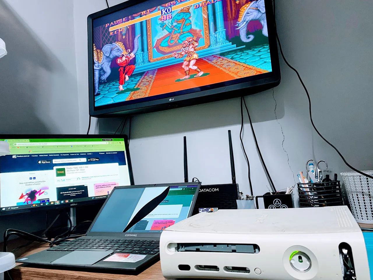 Xbox 360 fat completo