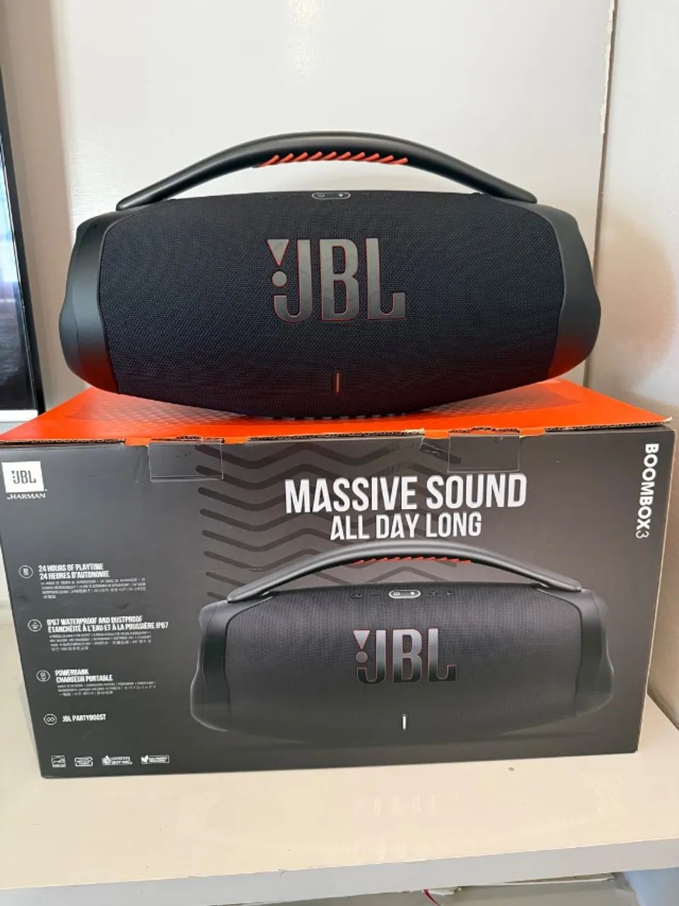 Caixa de Som JBL BOOMBOX3 - Foto 4