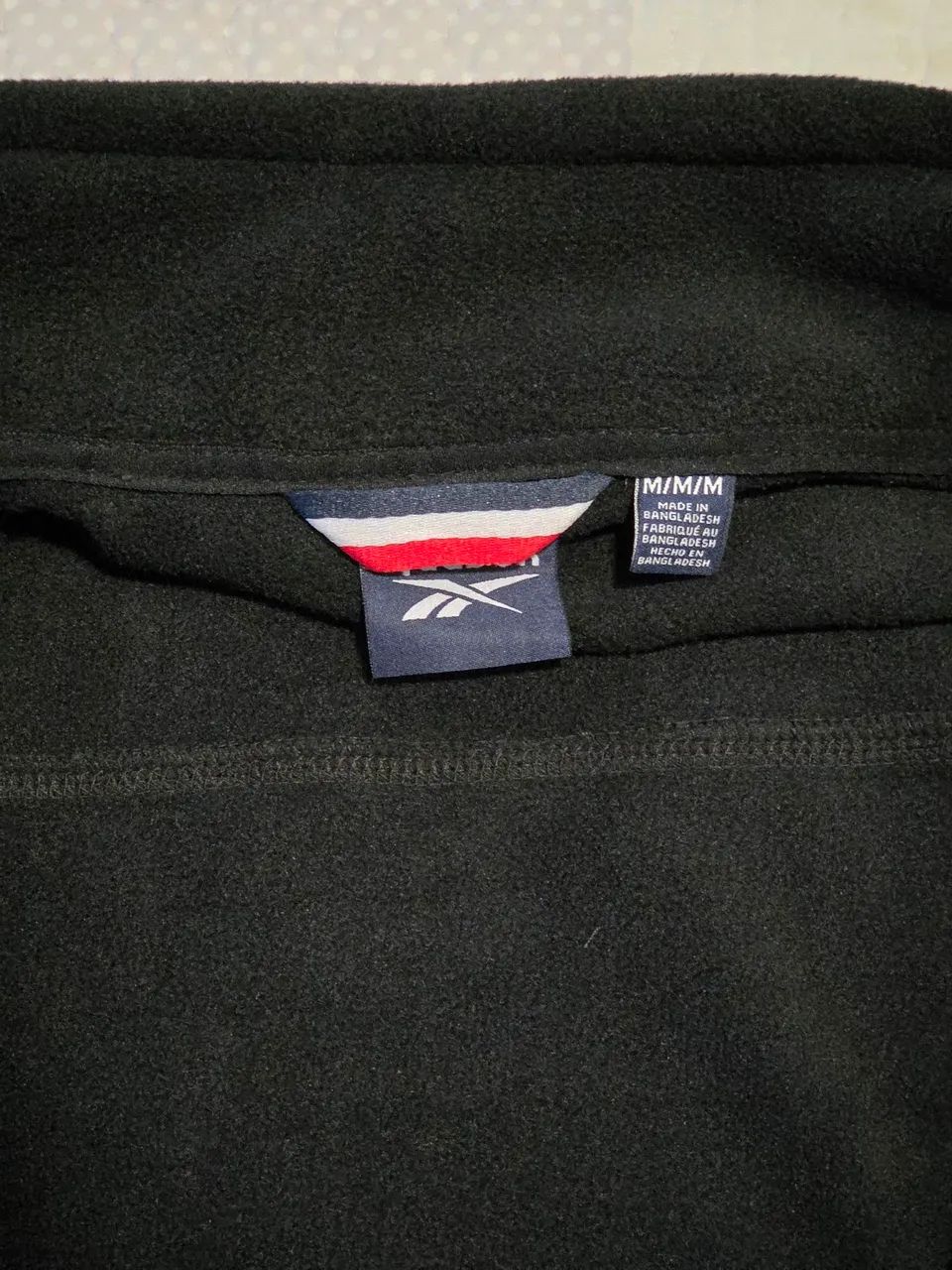 Jaqueta Casaco Reebok Polar Fleece Tamanho M - Foto 2