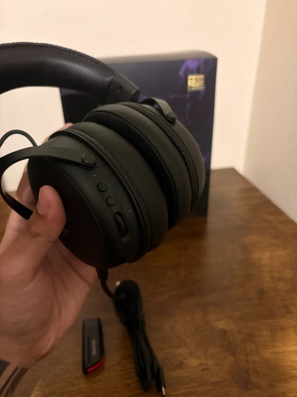 Headset V9 PRO sem fio - Foto 4