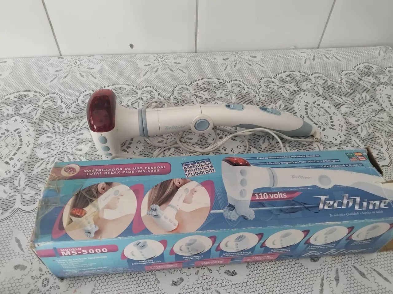 Massageador elétrico Techline  - Foto 2