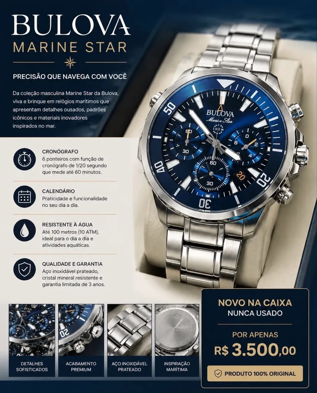 Relógio Bulova 