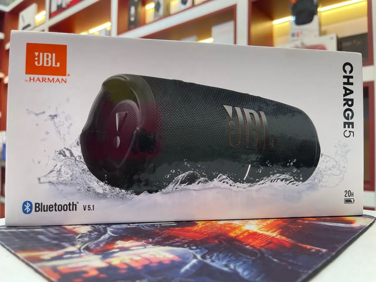 Caixa de som JBL CHARGE 5 Preto