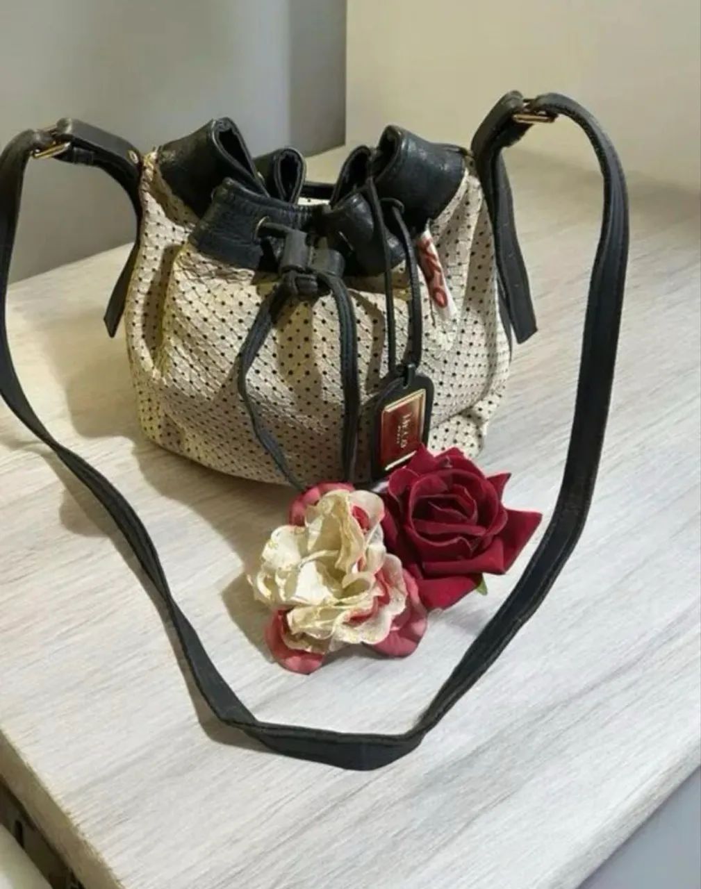 Bolsa Mr Cat transversal marfim Elegante  - Foto 2