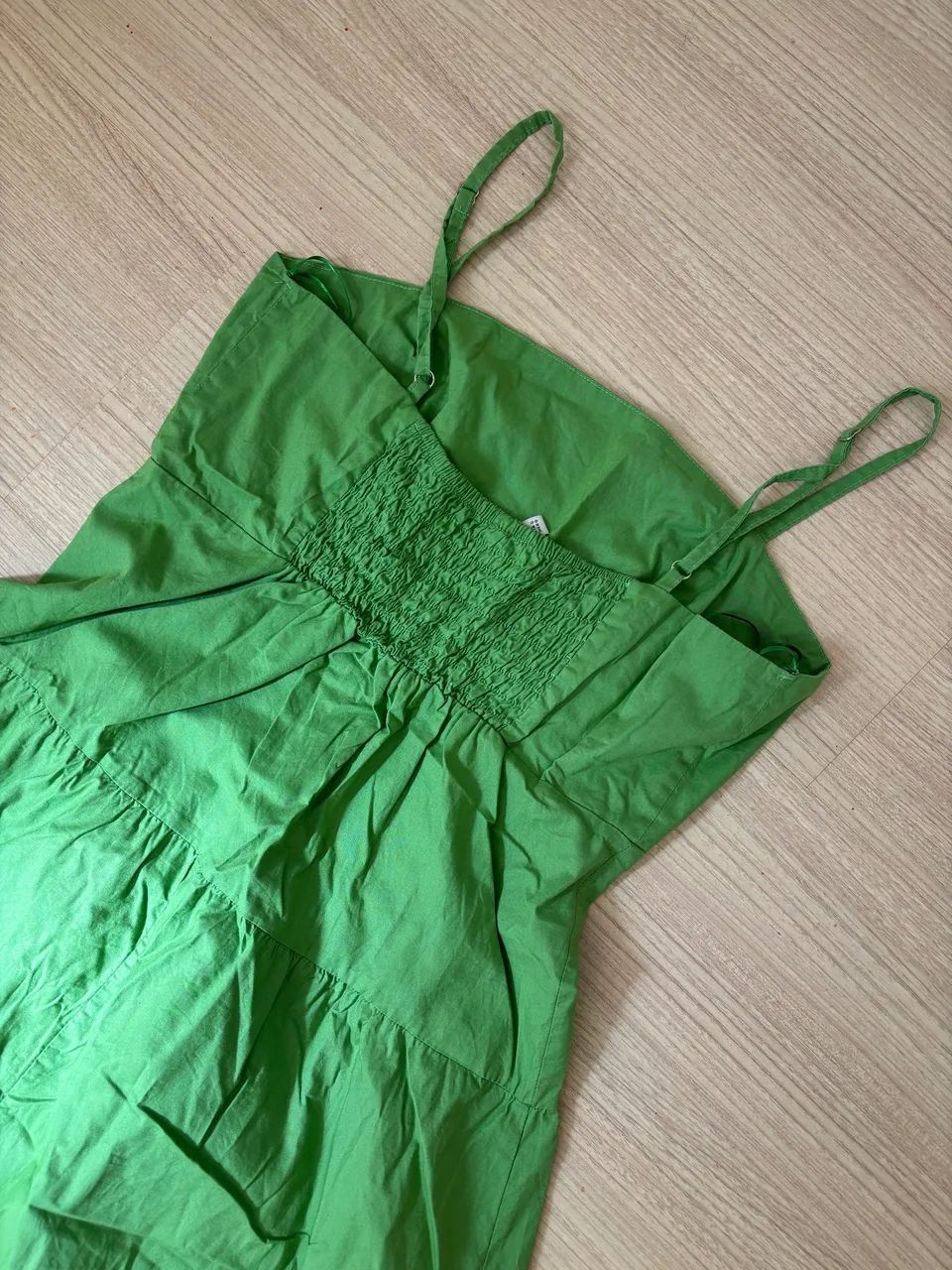 Vestido longo verde