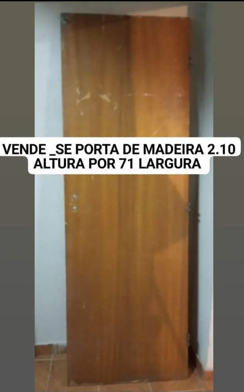 PORTAS DE MADEIRA 140, CADA  - Foto 2